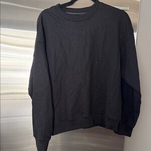 2 piece set Victoria's Secret Men's Midnight Black Crewneck Sweater